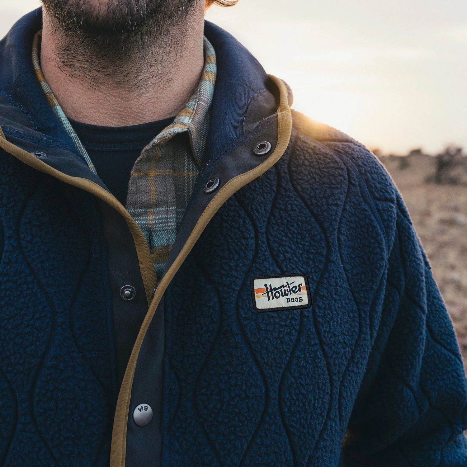 Chisos Hooded Pullover Capillary Waves Dark Blue