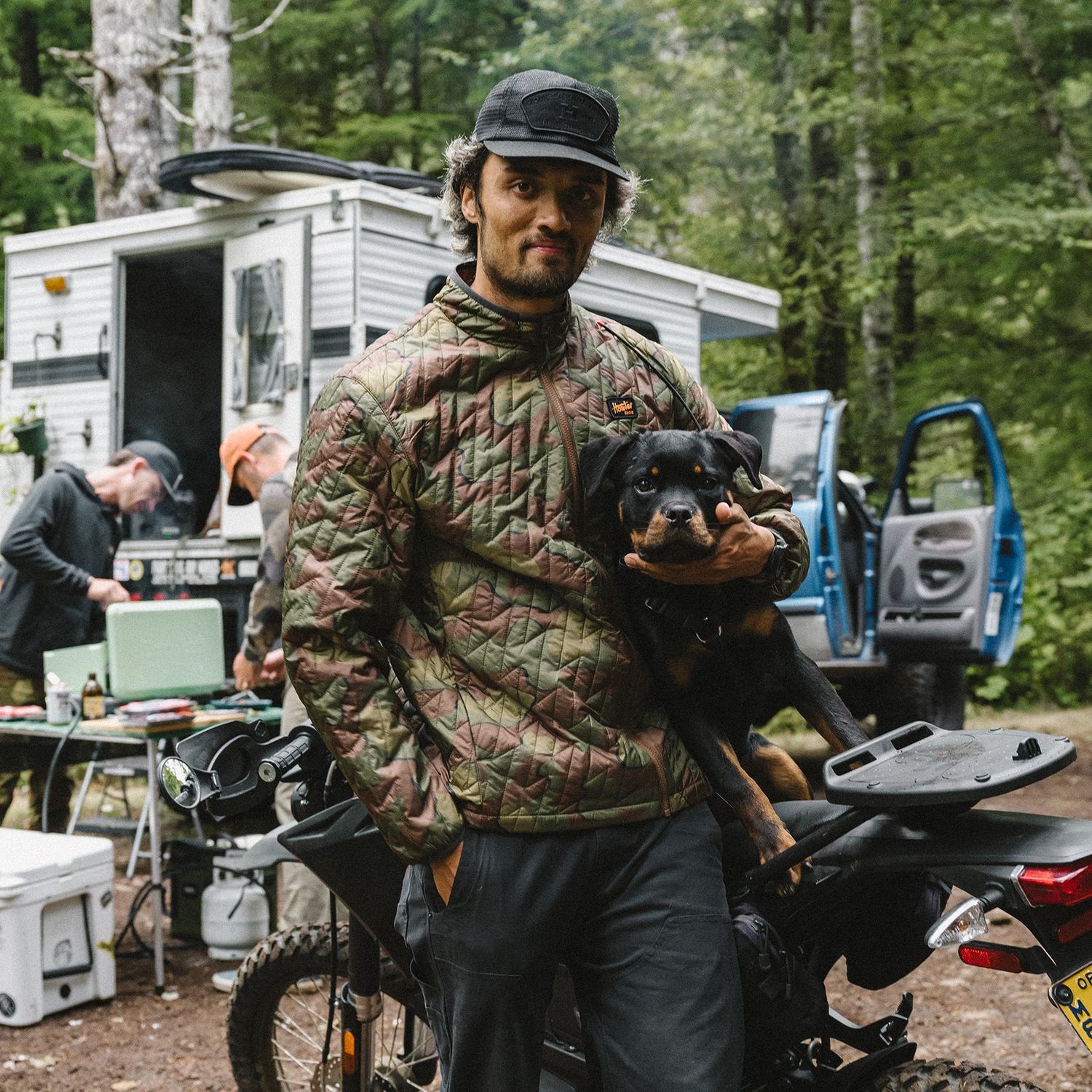 Voltage Quilted Jacket Mimetico Fatigue