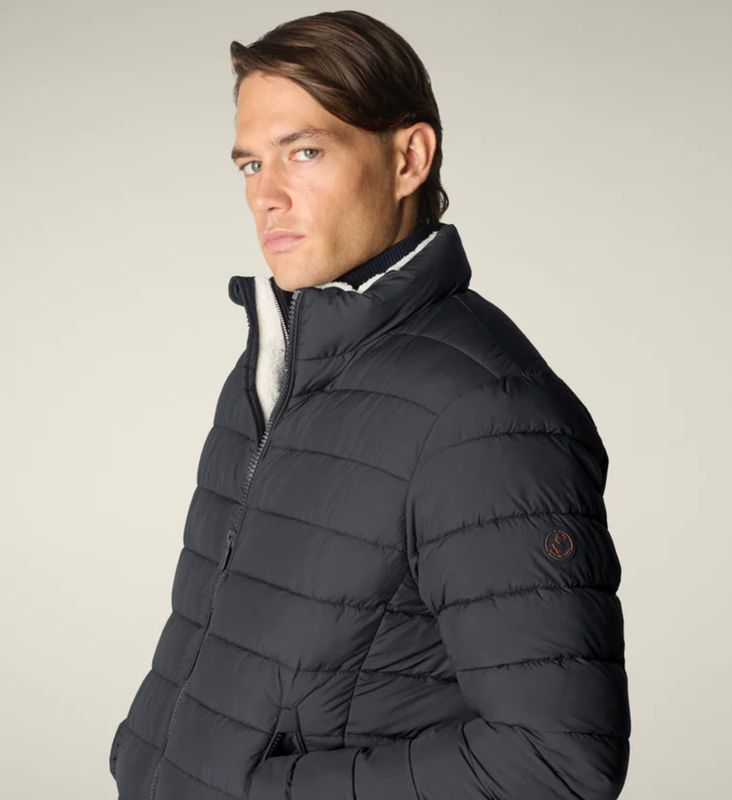 Conan Puffer Jacket Black