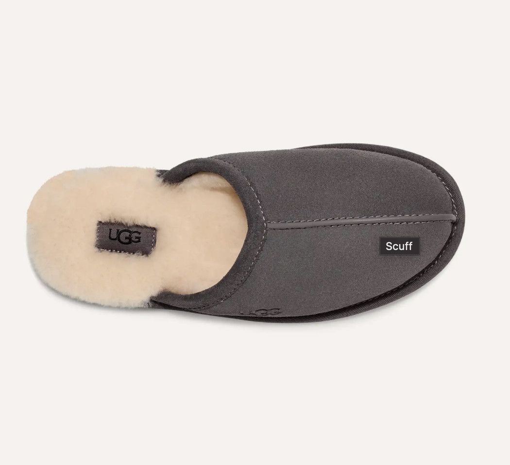 Men&#39;s Scuff Dark Grey