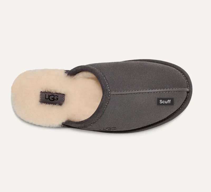 Men&#39;s Scuff Dark Grey