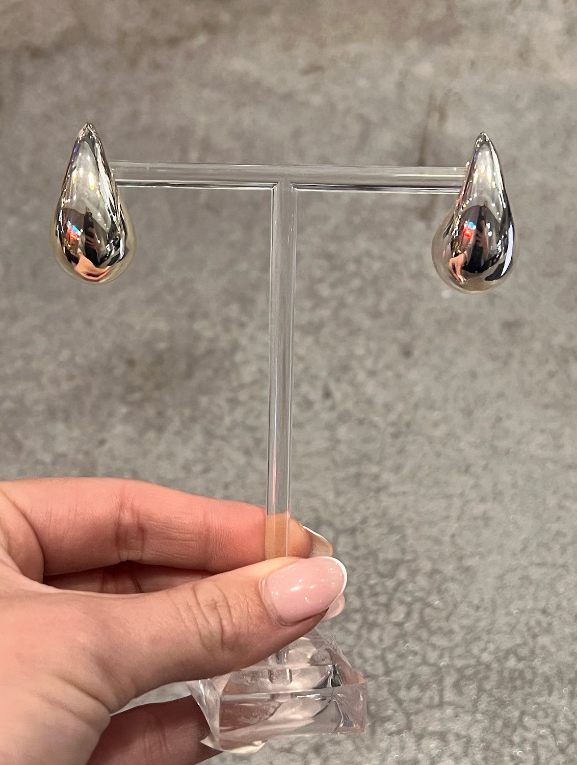 Silver Kris Earrings