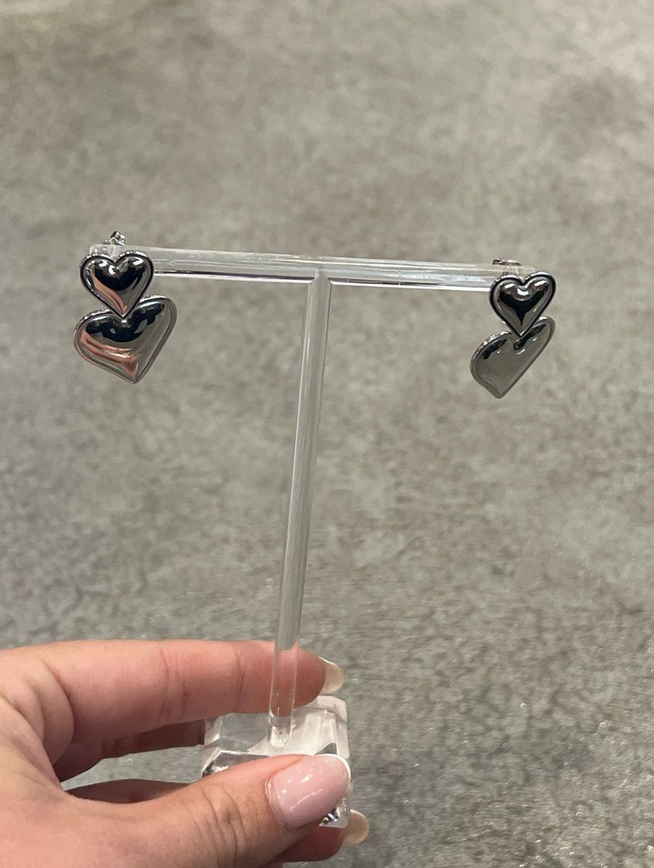 BAILEY AUBREY HEART STUDS