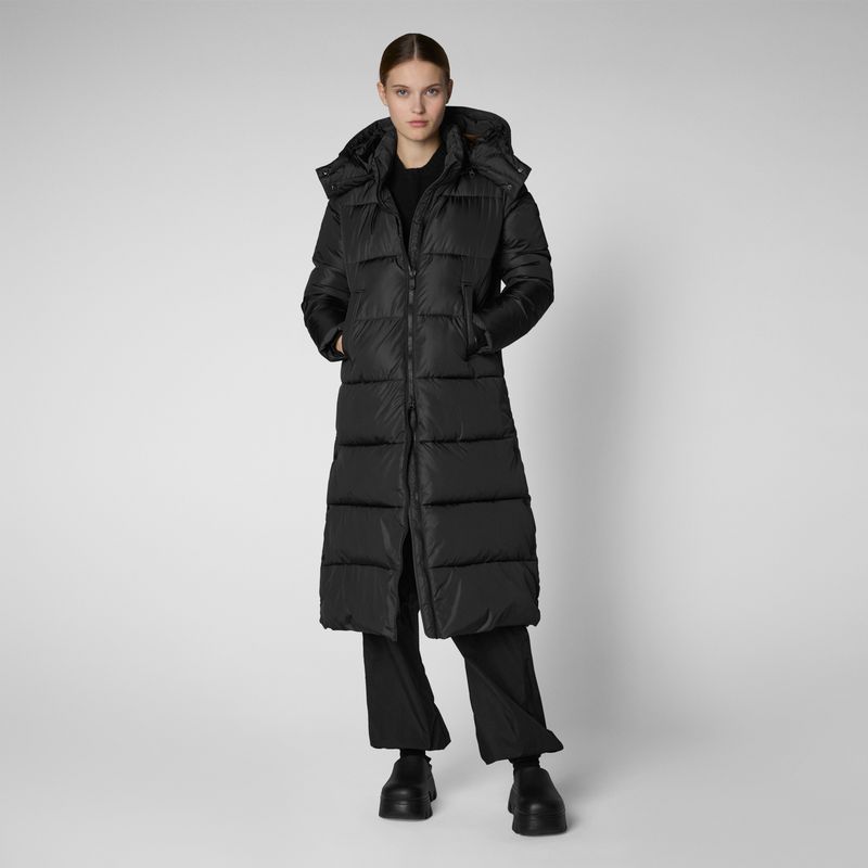 Colette Hooded Jacket Black