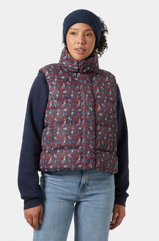 W&#39;s Jade Vest Navy Floral
