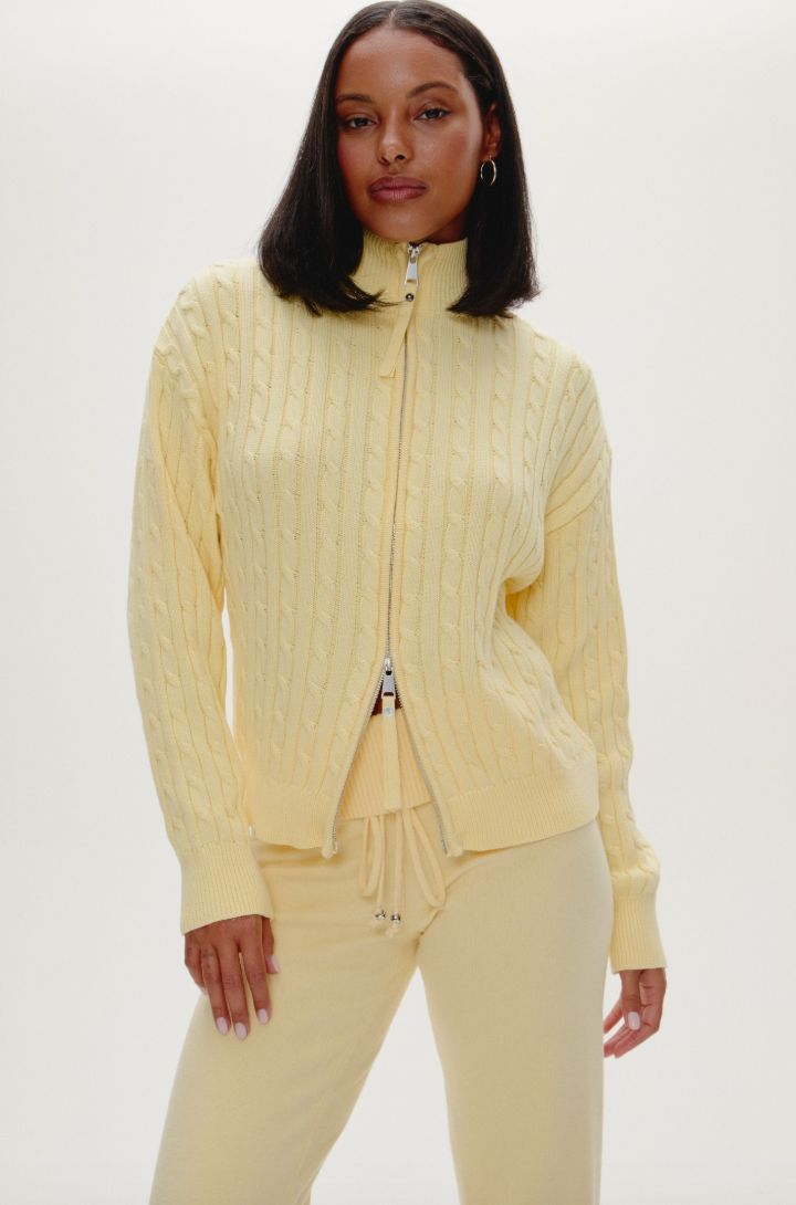 Bea Cable Knit Sweater Vanilla Sugar