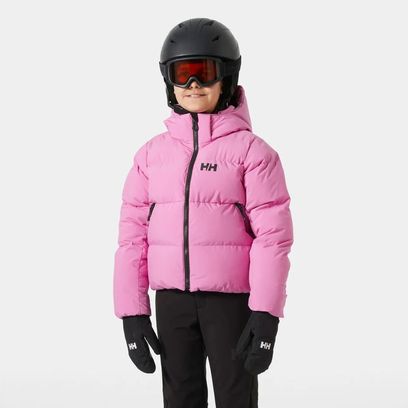 Jr Girl Nora Puffy Jacket 089 Meta Pink