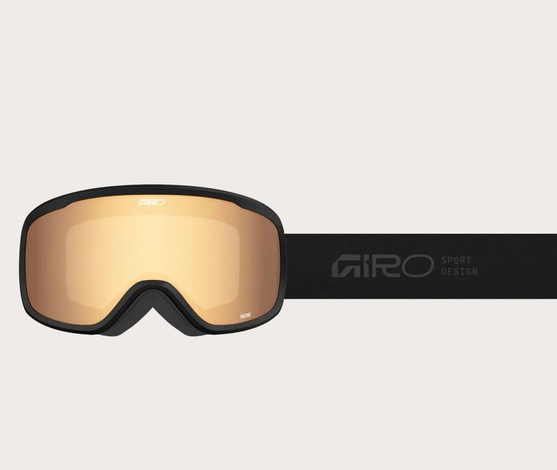 Moxie Goggle Stacked Black/Amber Gold
