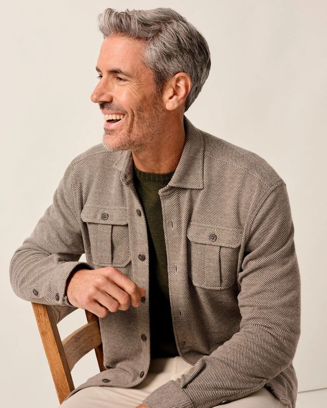 Carl Flannel Lodge Shirt Havana