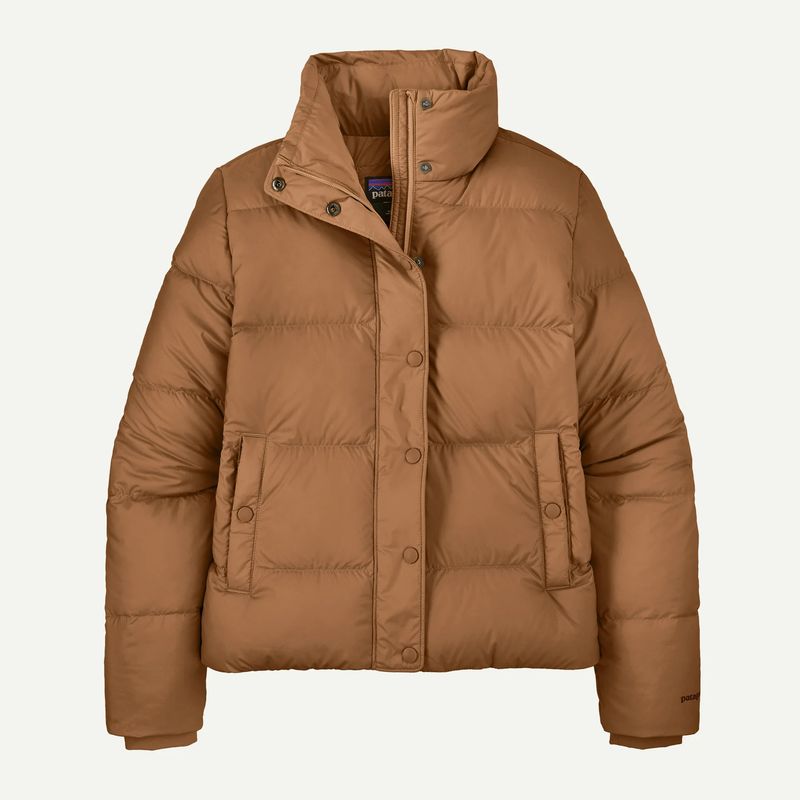 W&#39;s Silent Down Jacket Deer Brown
