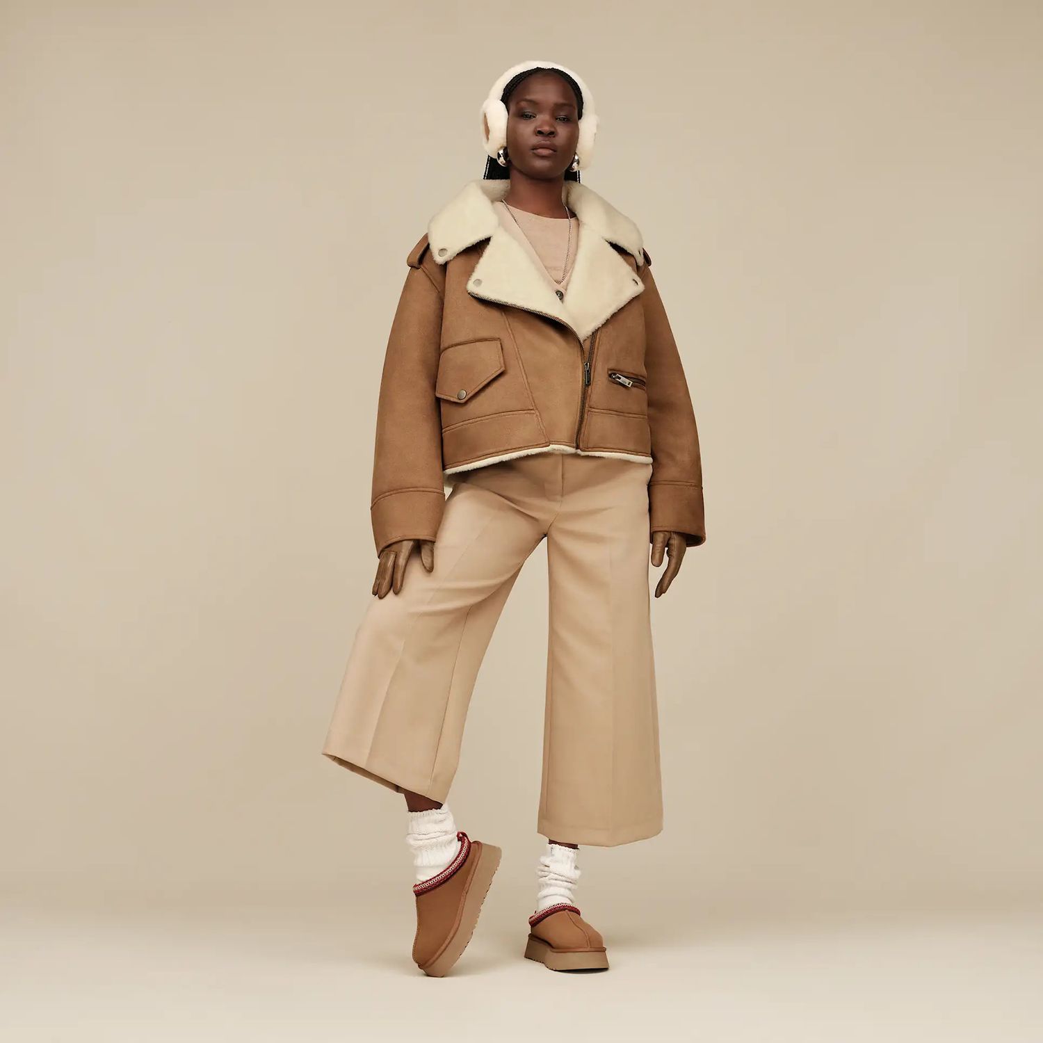 W's Tyla Slouchy Crew II Nimbus