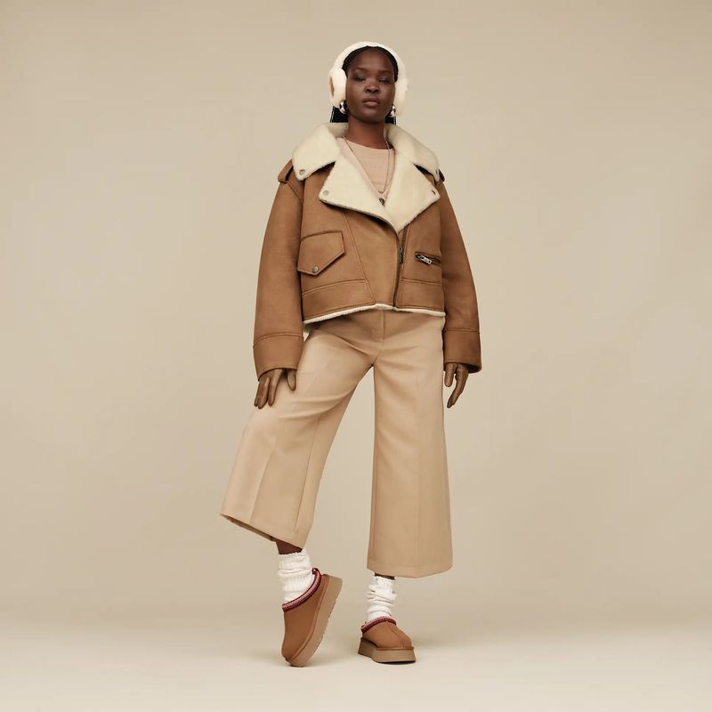 W&#39;s Tyla Slouchy Crew II Nimbus