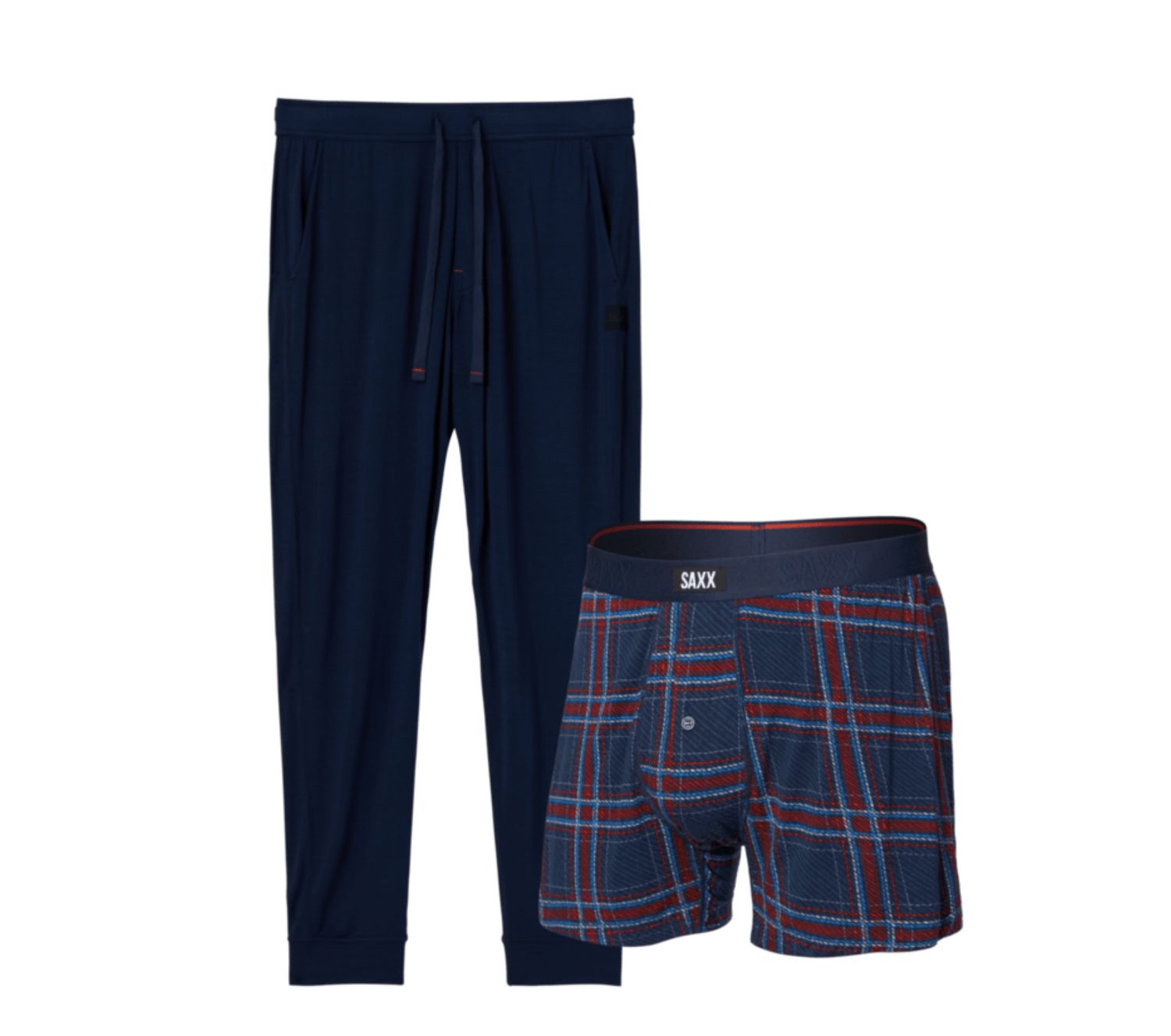 Snooze Gift Set Jazzy Plaid/Maritime