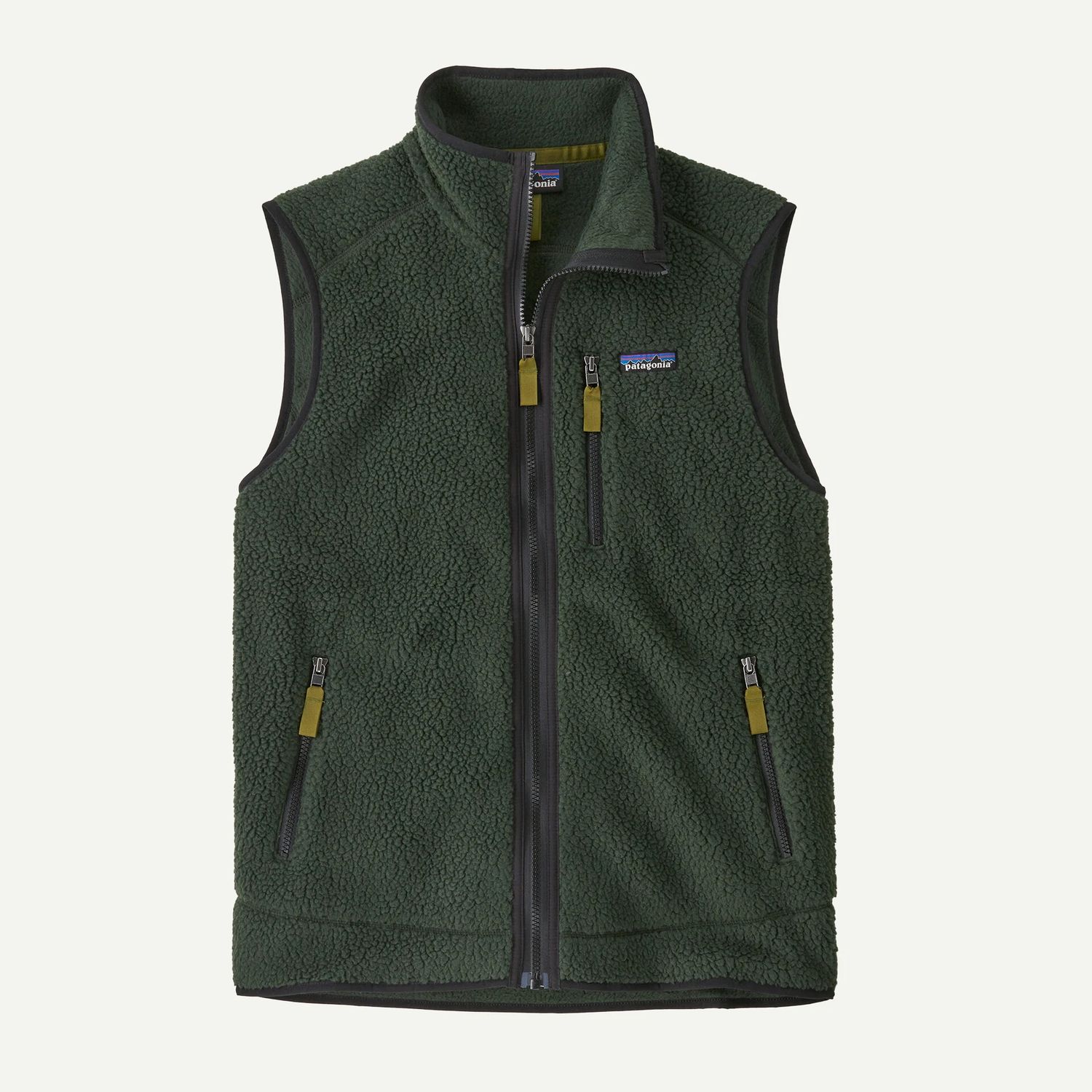 M's Retro Pile Vest Old Growth Green
