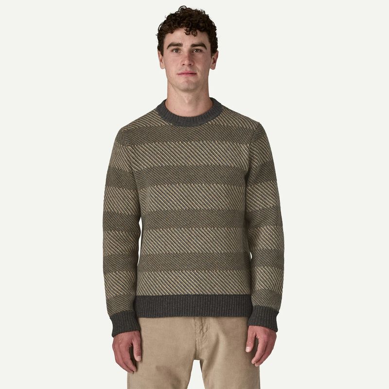 M&#39;s Recycled Wool-Blend Sweater Longshore Forge Grey