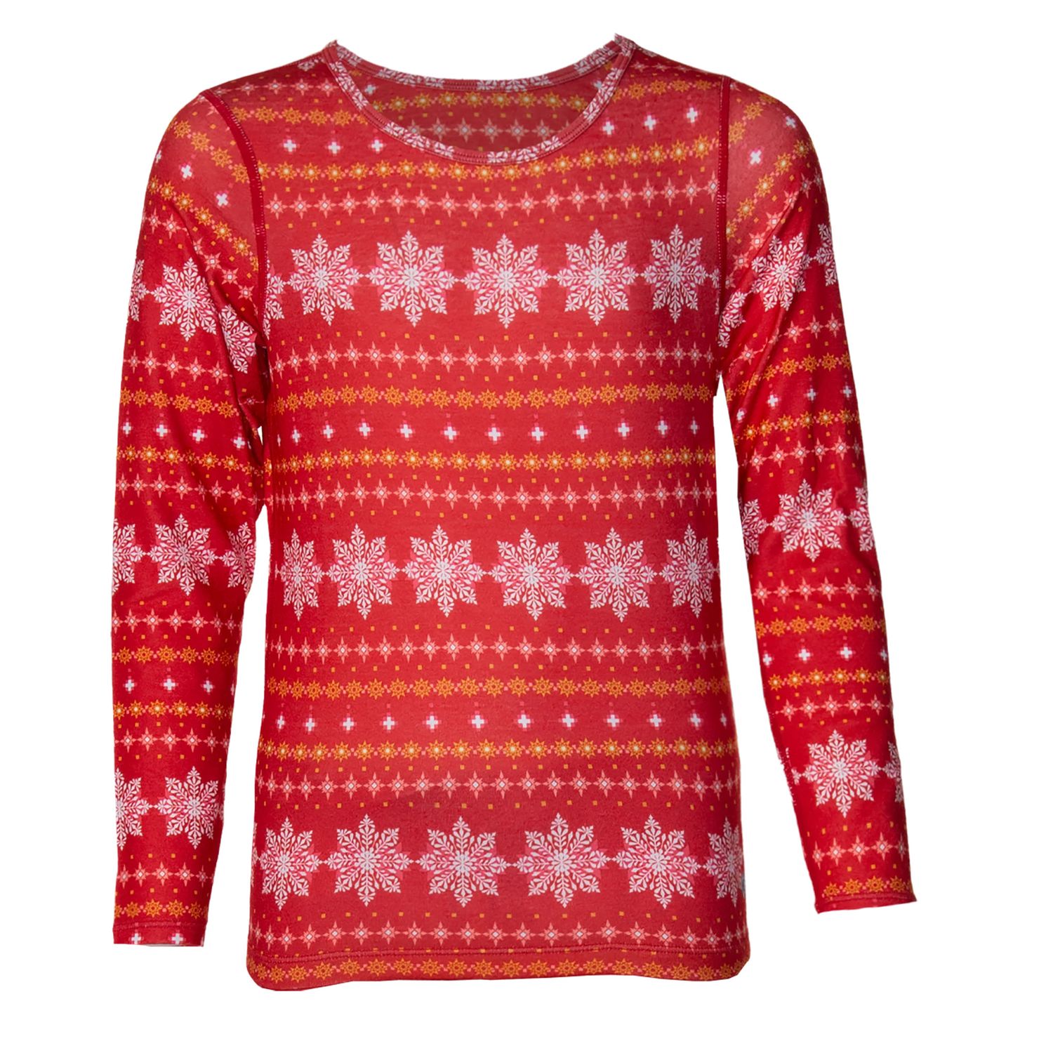 Youth Originals Print Crew - Nordic Snowflake