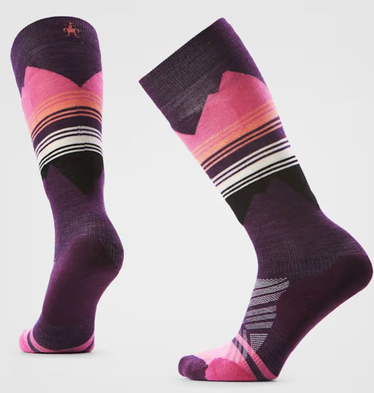 W Ski Targeted Cushion Pattern OTC Purple Iris