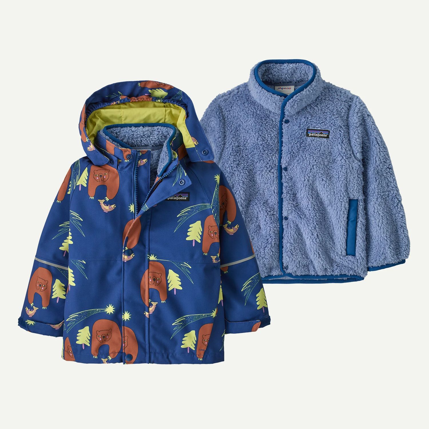 Baby All Seasons 3-in-1 Jacket Beary Fun Clement Blue