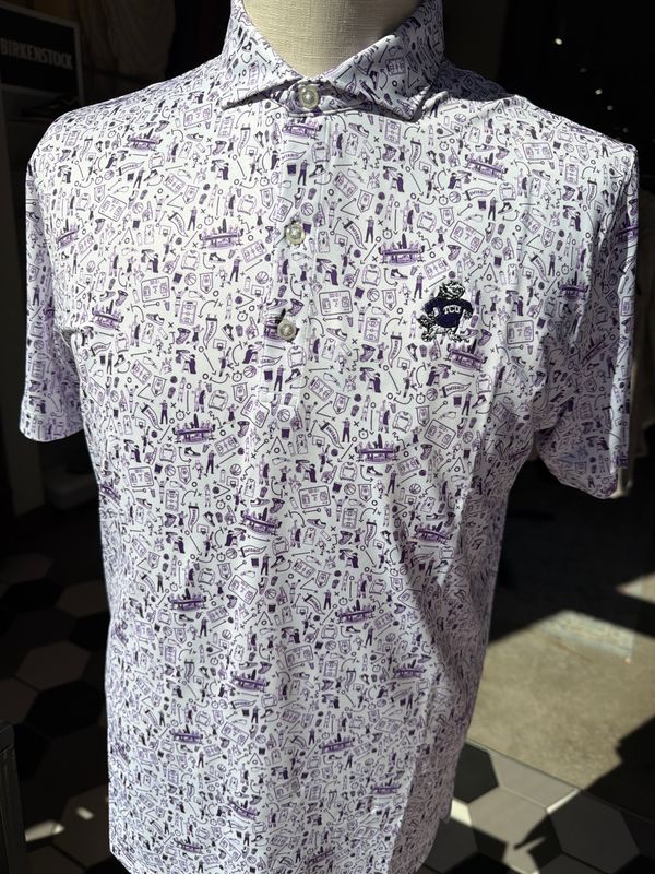 Hoop There It Is TCU Purple