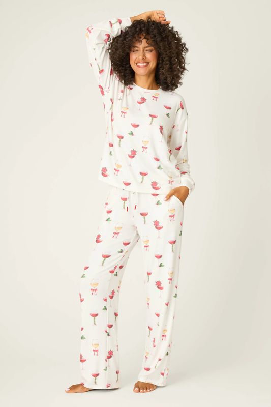 Let&#39;s Get Toasty PJ Set Ivory