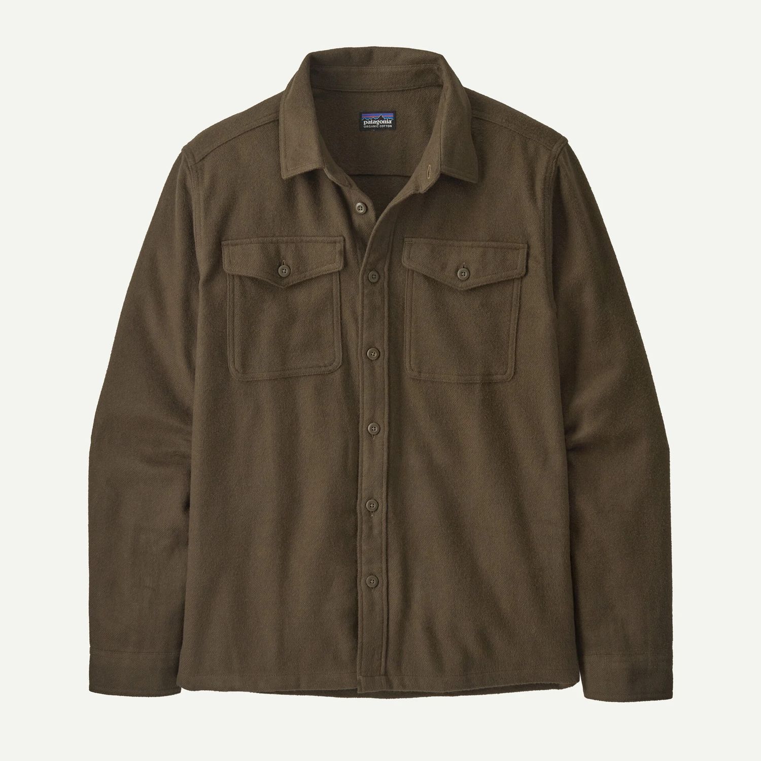 M&#39;s Fjord Flannel Shirt Whole Weave: Marlow Brown