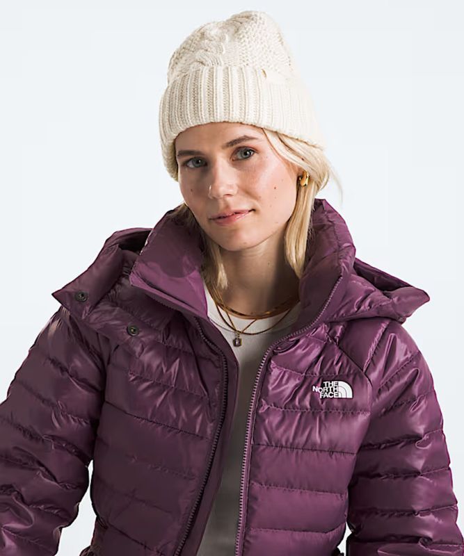 Oh Mega Lined Beanie White Dune