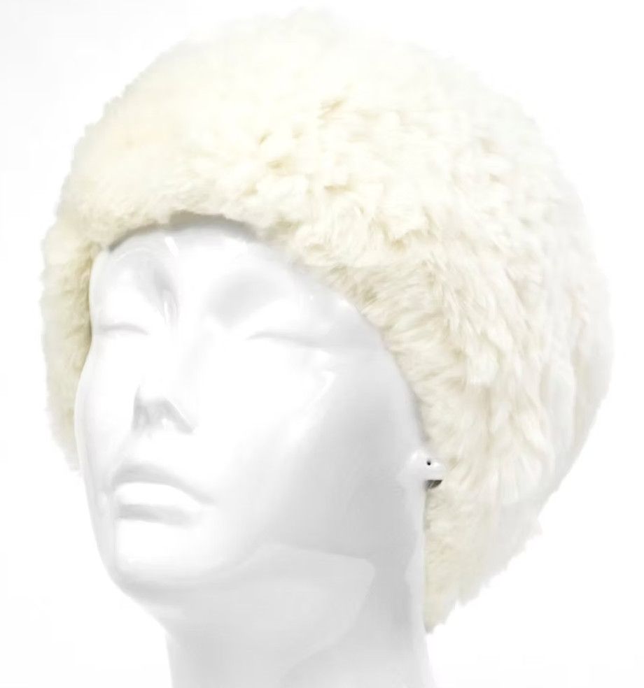 Rabbit Stretch Headband Ivory