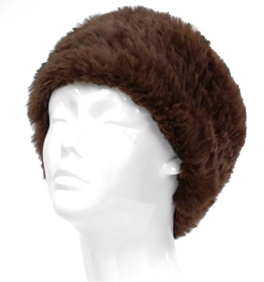 Rabbit Stretch Headband Brown