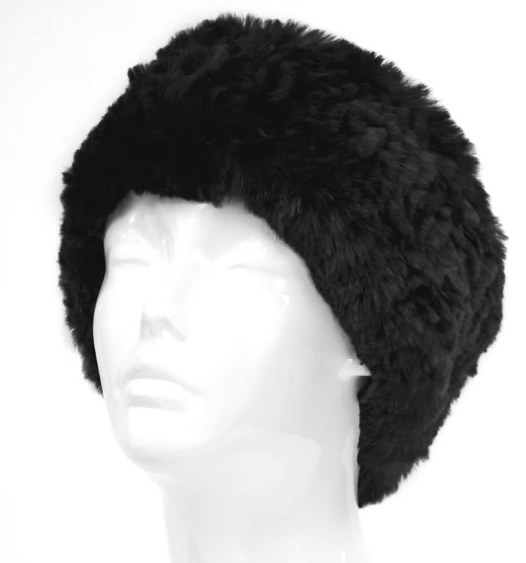 Rabbit Stretch Headband Black