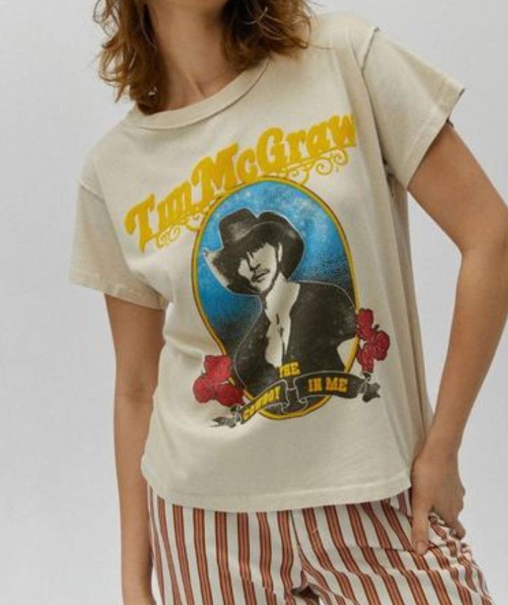 Tim McGraw Cowboy Rev GF Tee