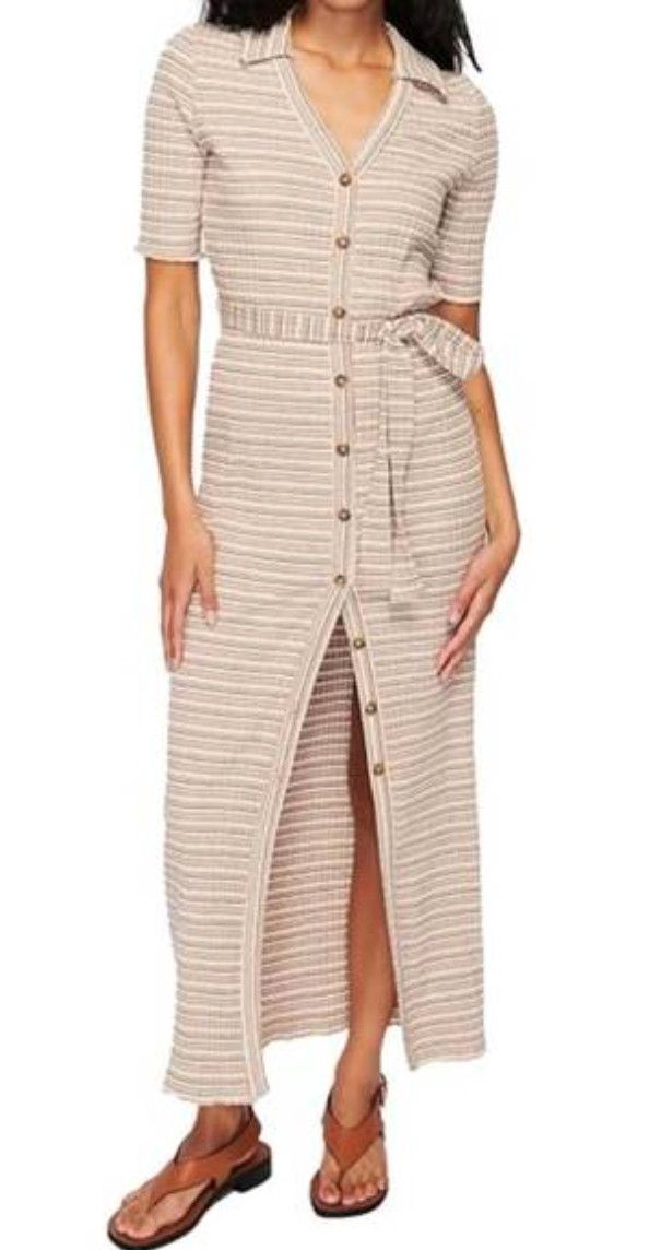 Enise Button Up Maxi