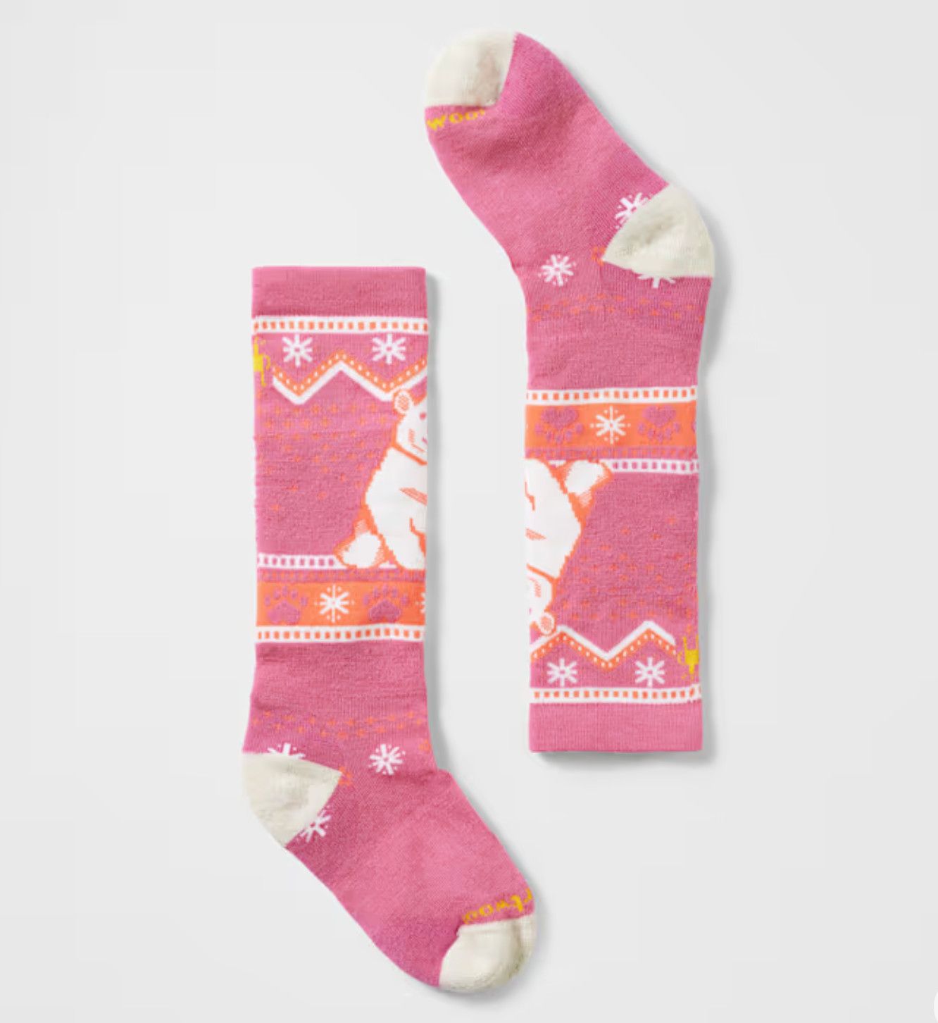 Kids&#39; Wintersport Polar Bear Pattern OTC Garden Pink