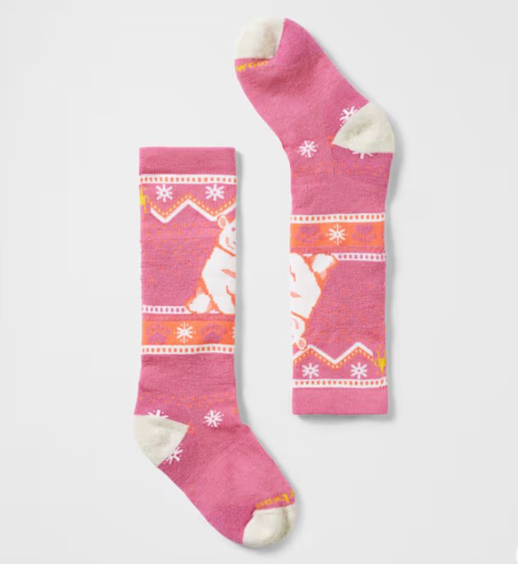Kids&#39; Wintersport Polar Bear Pattern OTC Garden Pink