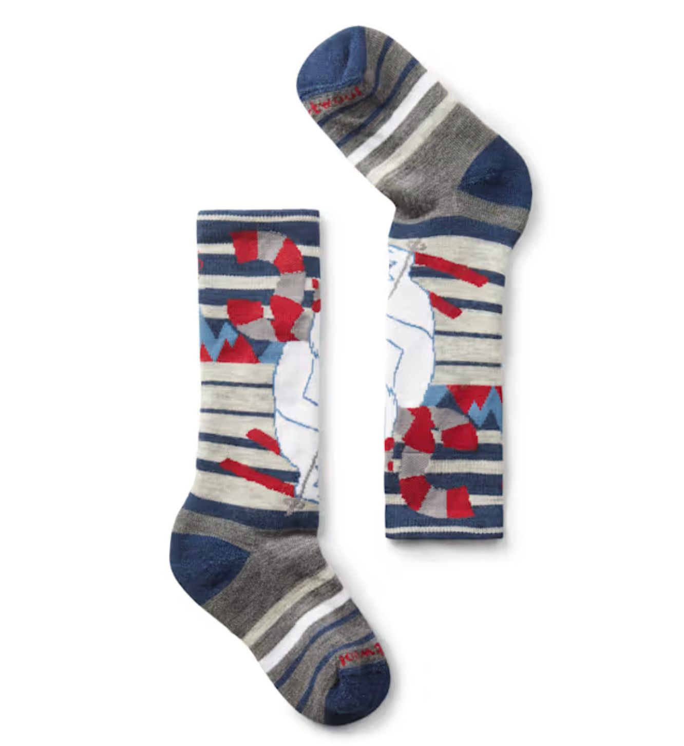 Kids Wintersport Yeti Pattern OTC Alpine Blue