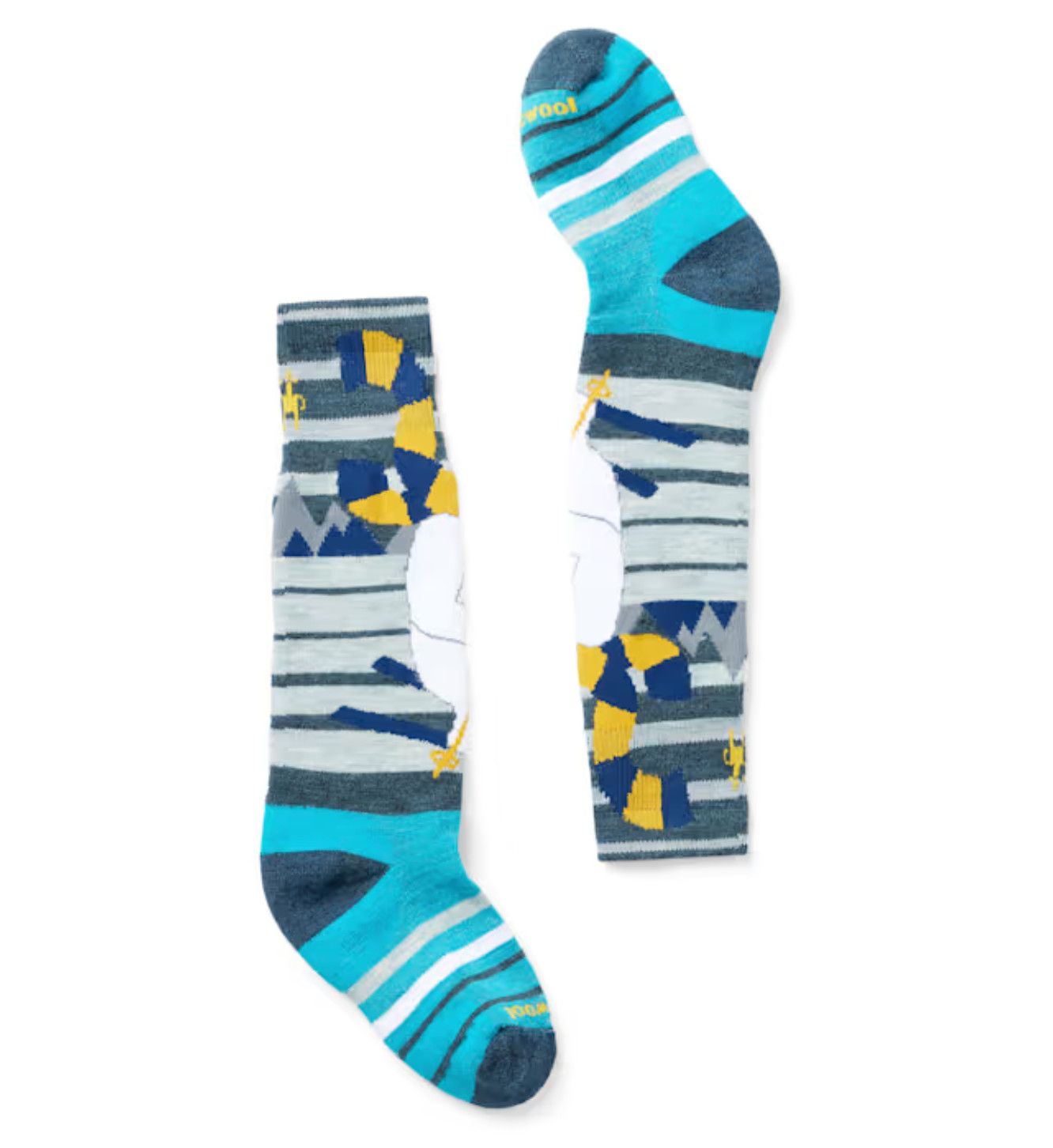 Kids&#39; Wintersport Yeti Pattern OTC Twilight Blue