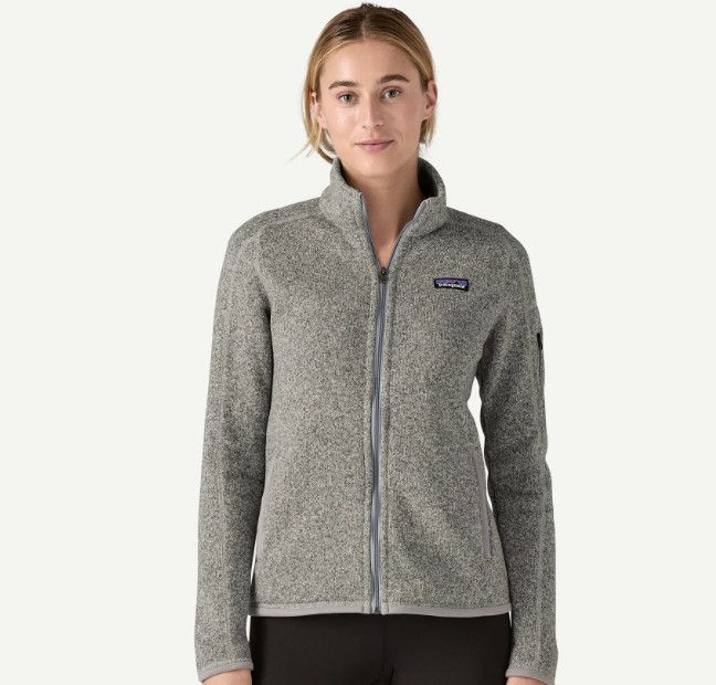 W's Better Sweater Jacket Birch White