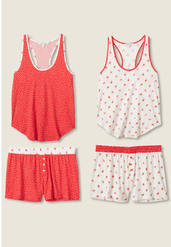 Mix and Match Strawberry Dreams Sleep Set Ruby