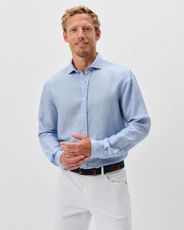 Linen Button Down Shirt - McCarthy Malibu