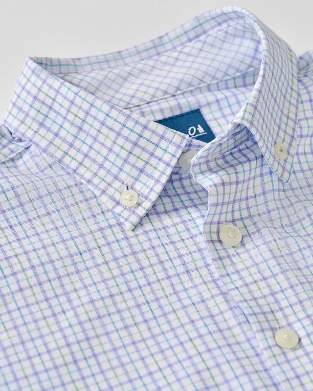 Everyday Performance  Button Down Shirt - Briney Thistle