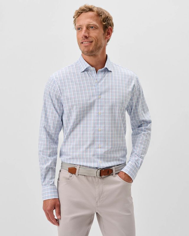 Everyday Performance Button Down Shirt - Salvadore White