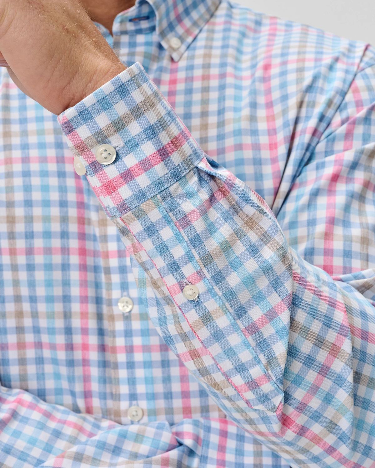 Everyday Performance Button Down Shirt - Yosef Navy