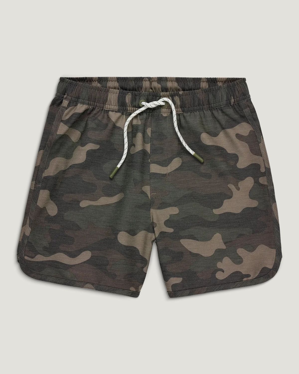 Youth Reverb Short Woodland Camo
