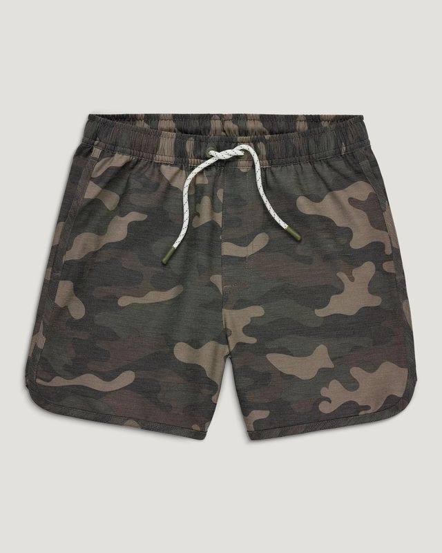 Youth Reverb Short Woodland Camo