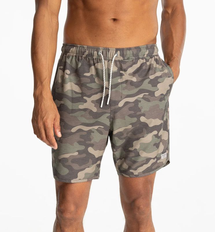 Men's Reverb Short – 7" Woodland Camo