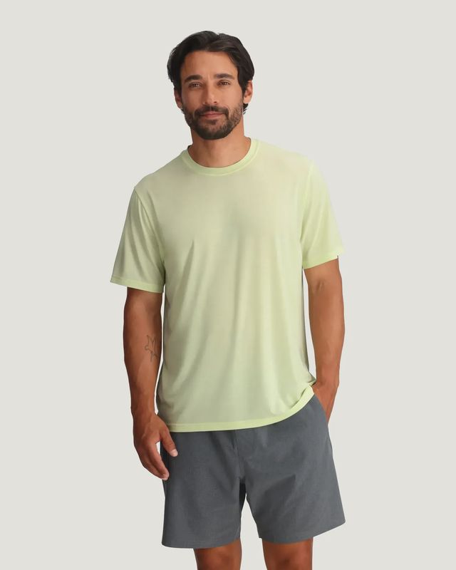 Men's Elevate Lightweight Tee Lime 