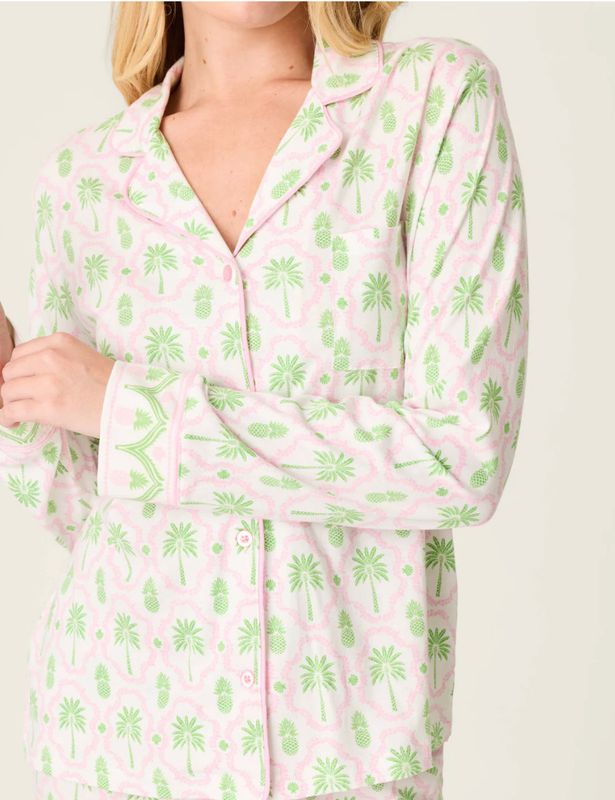 Playful Prints Island Time Long Sleeve Top