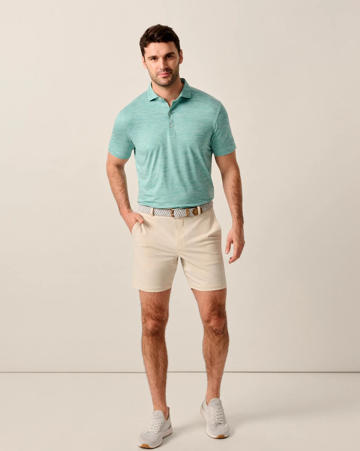 Fusion Knit Performance Pull-On Short Stone