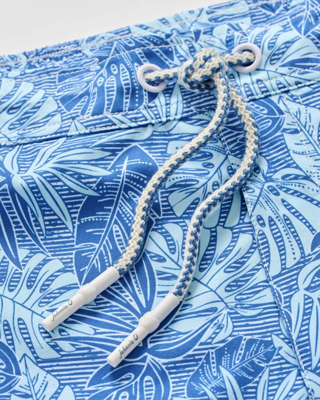 Half Elastic 7" Swim Trunks Curacoa Deep Water