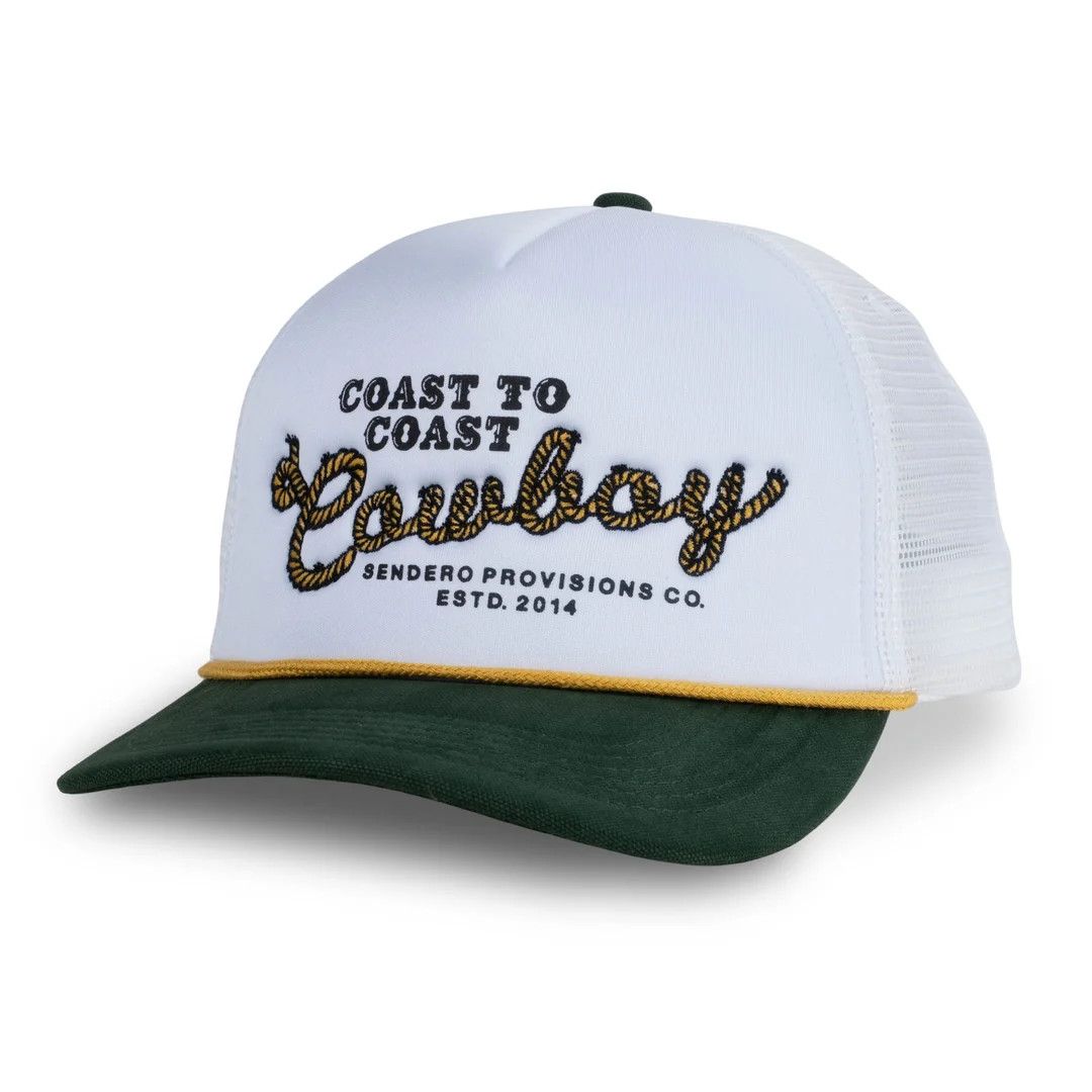 Coast to Cowboy Hat White/Green