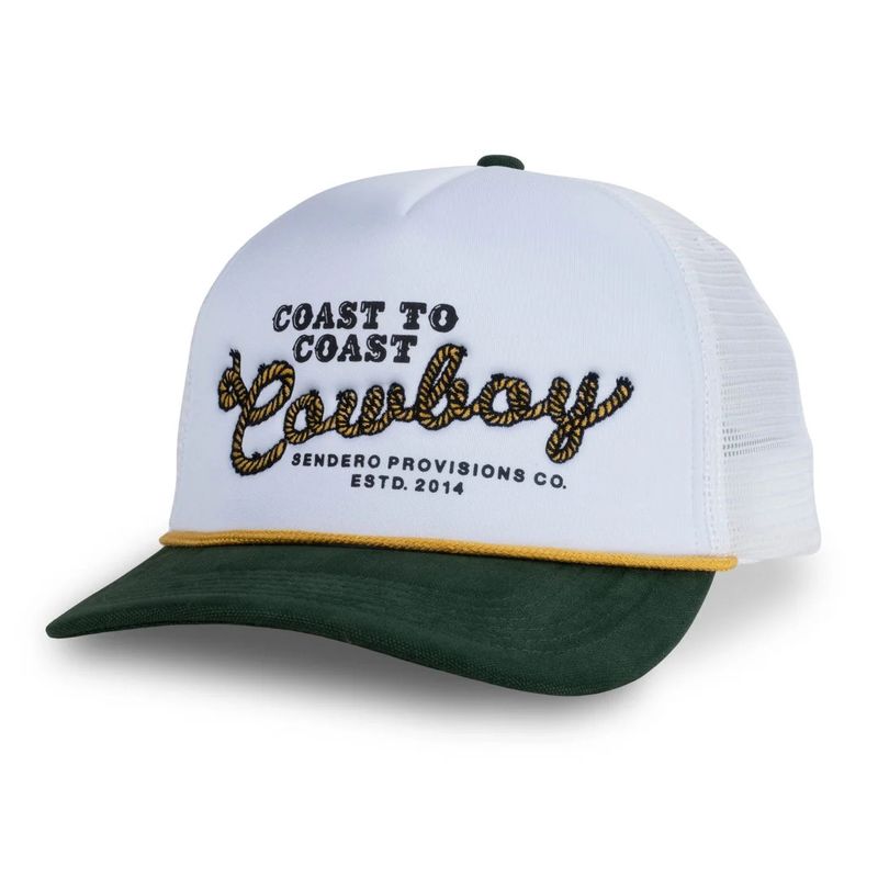 Coast to Cowboy Hat White/Green